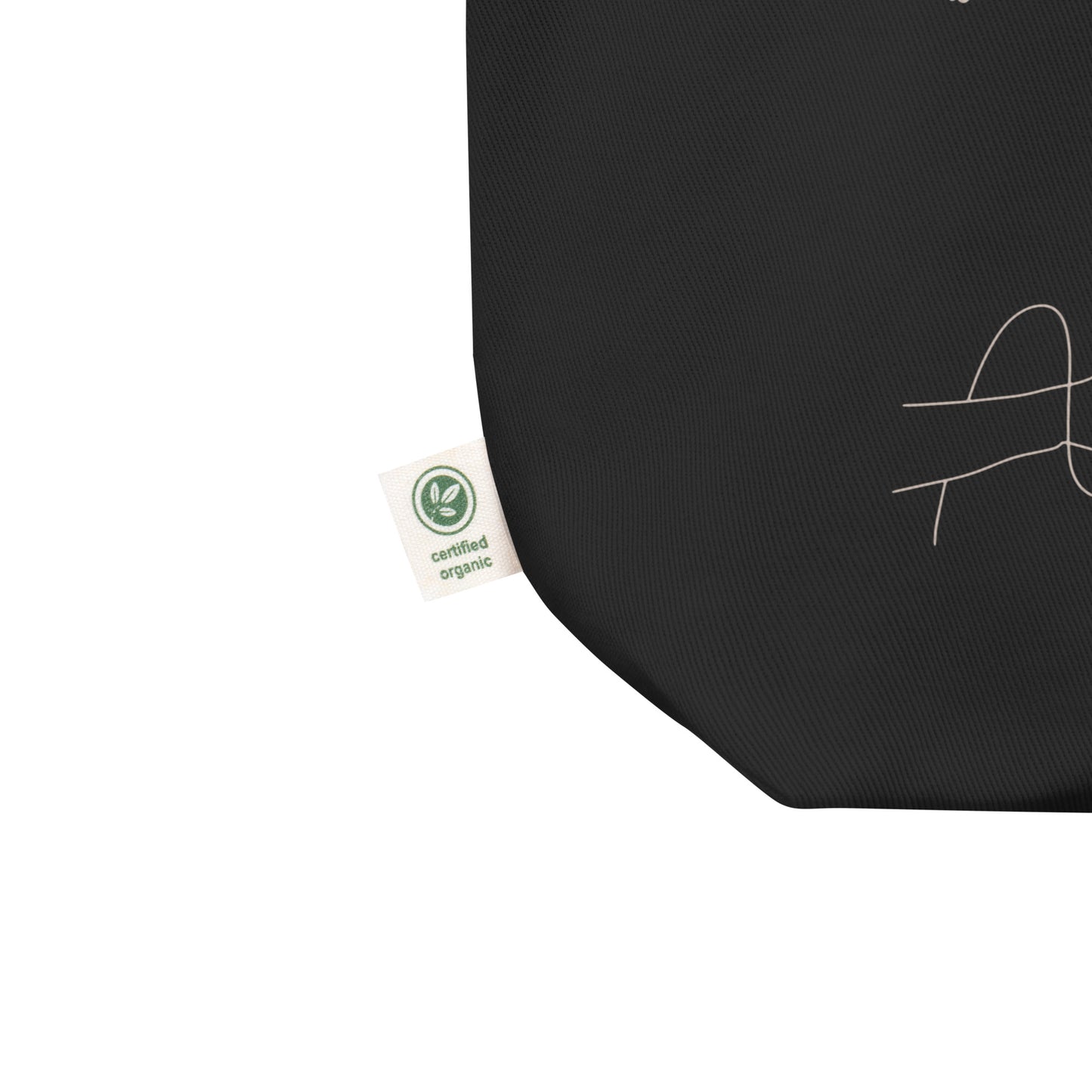 Black, Happy, & In Love Eco Tote Bag