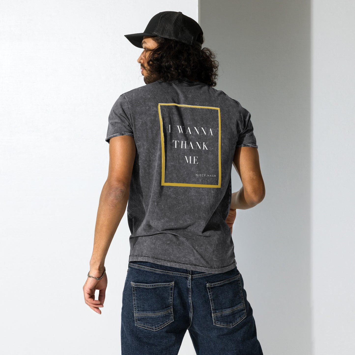 I Wanna Thank Me Denim T-Shirt