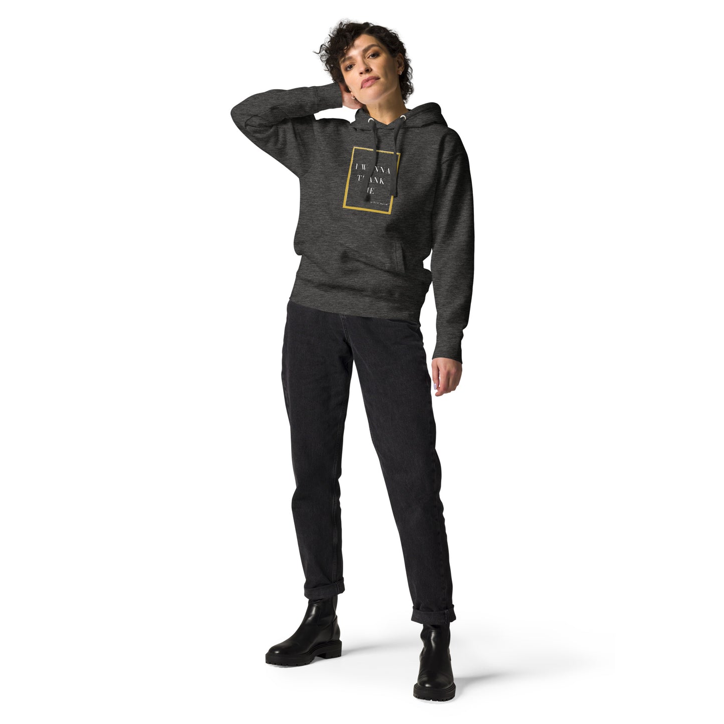 I Wanna Thank Me Frame Hoodie