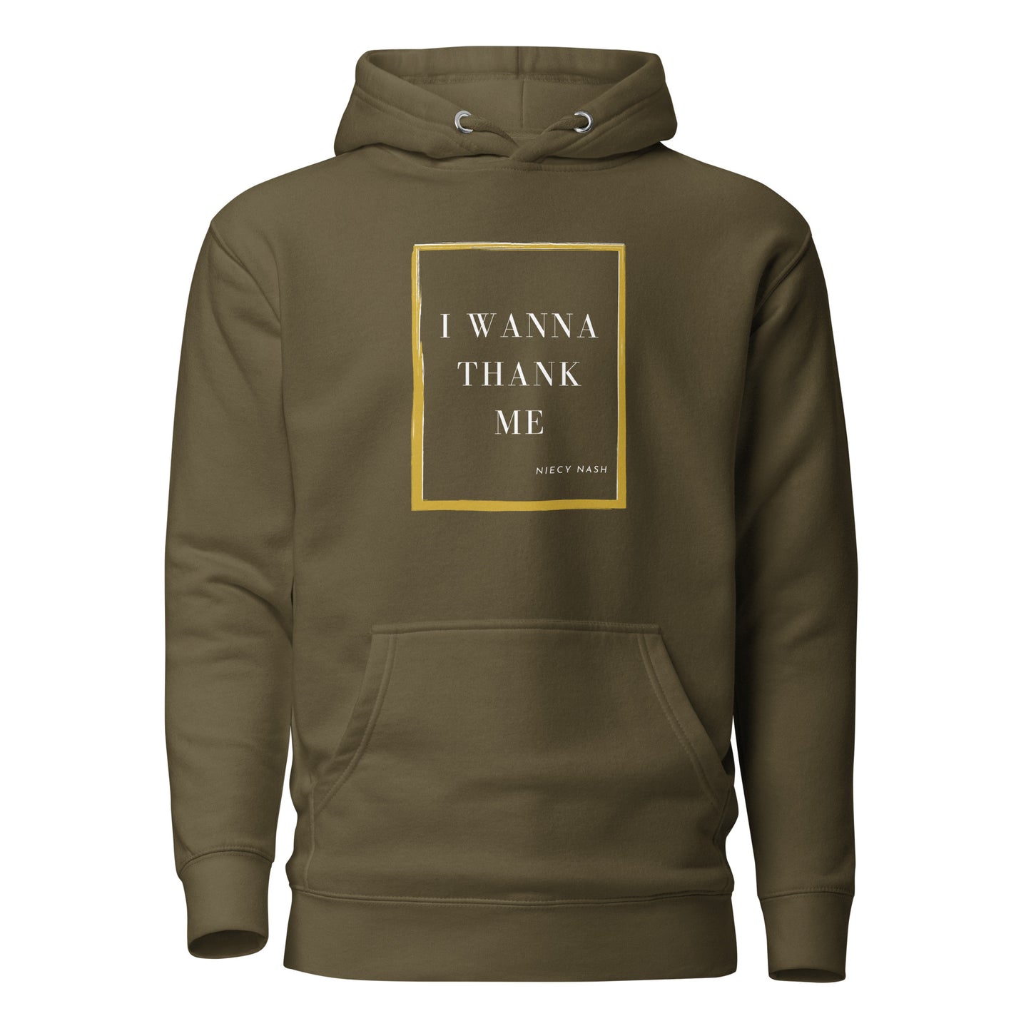 I Wanna Thank Me Frame Hoodie