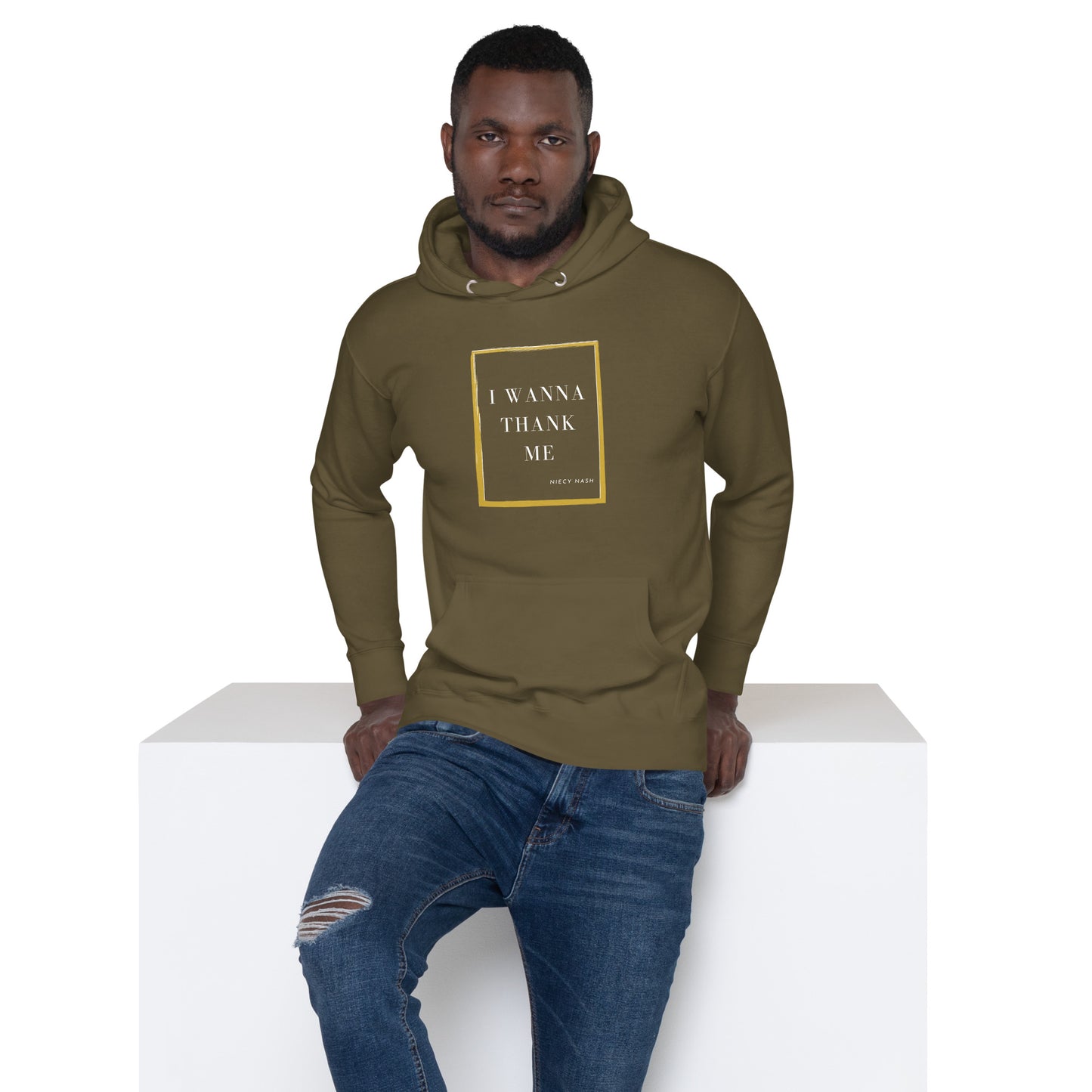 I Wanna Thank Me Frame Hoodie