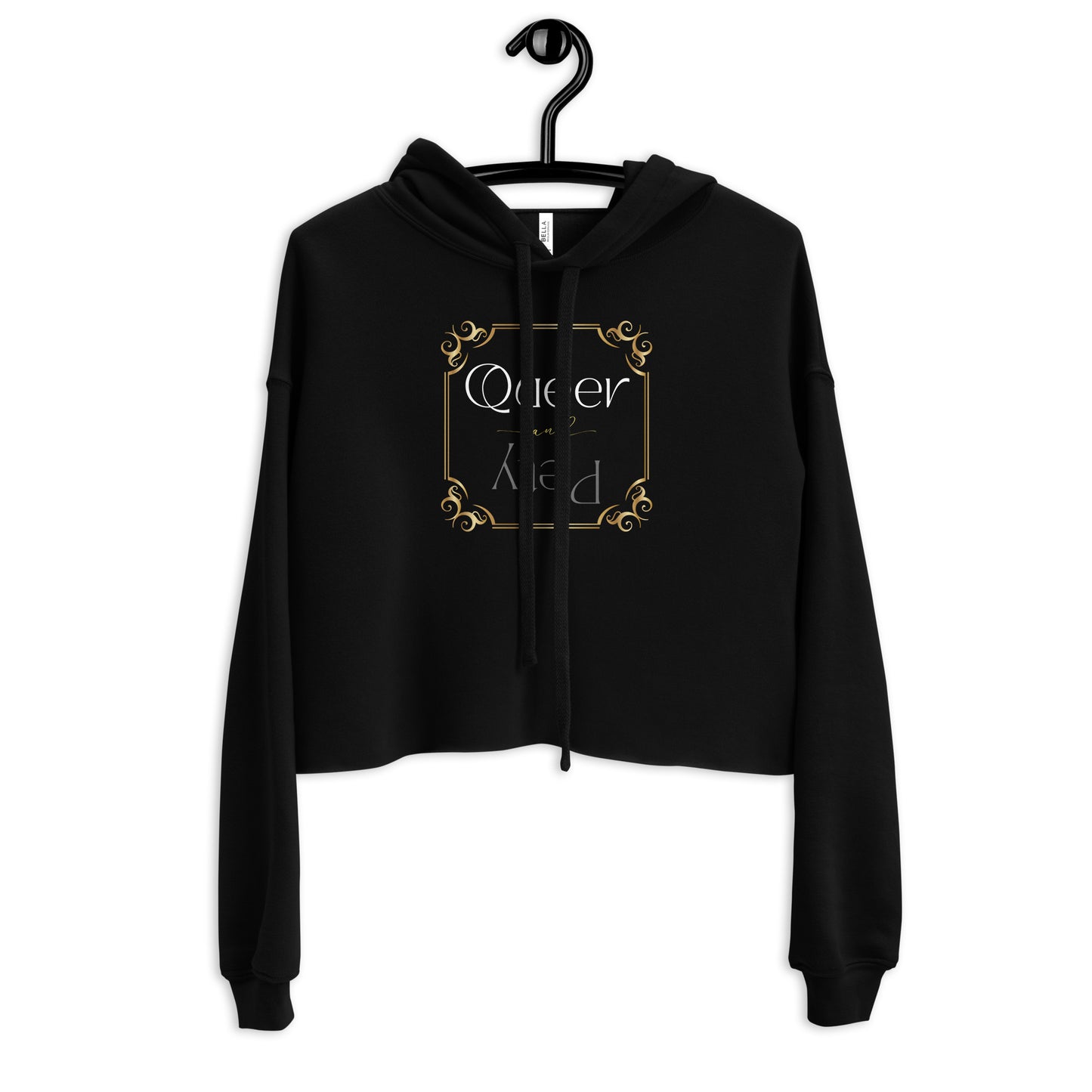 Queer & Petty Crop Hoodie