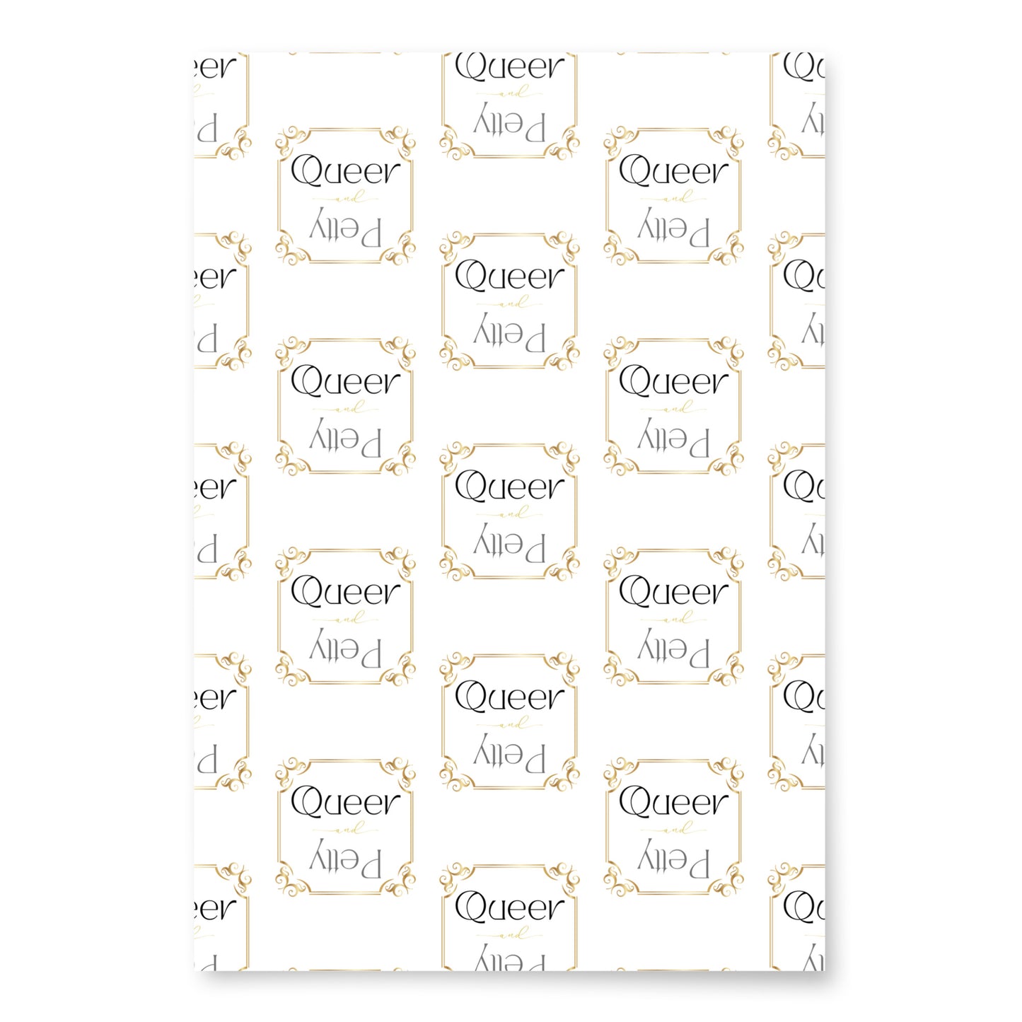 Queer & Petty Wrapping Paper