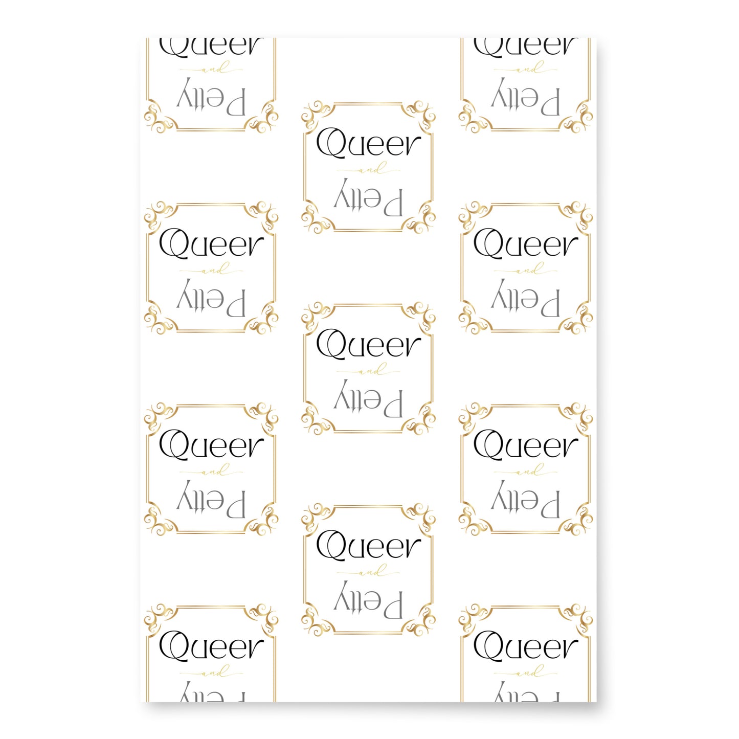 Queer & Petty Wrapping Paper