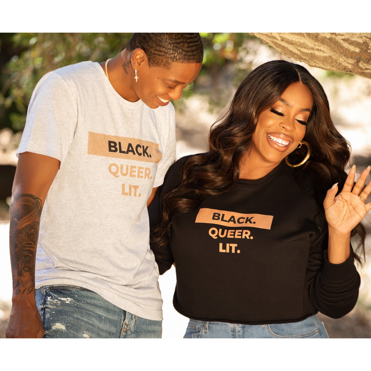 Black. Queer. Lit. Tee