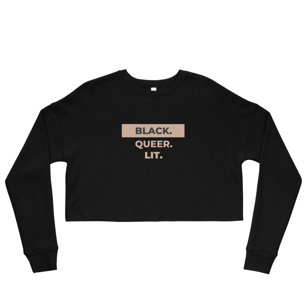 Black. Queer. Lit. Crop Sweatshirt