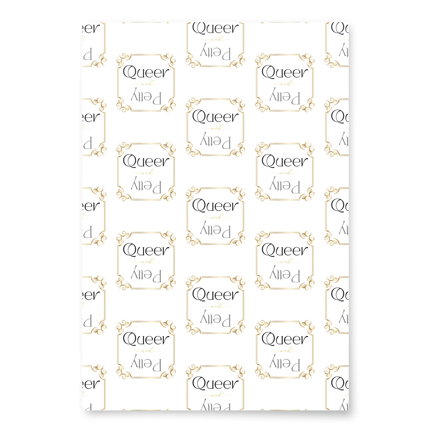 Queer & Petty Wrapping Paper
