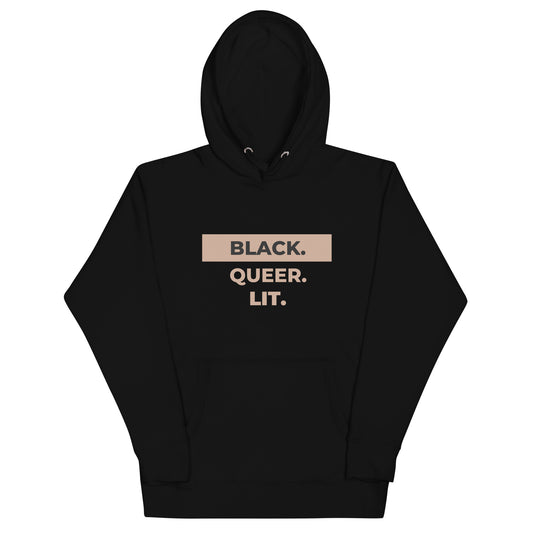 Black. Queer. Lit. Unisex Hoodie